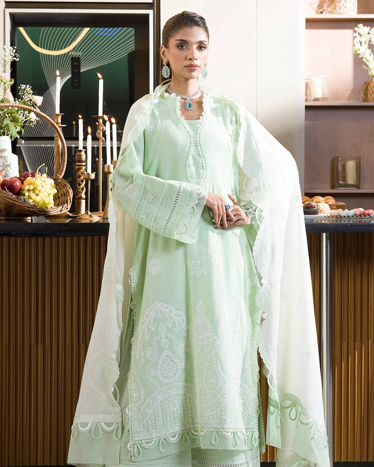 Zellbury Chikankari | Premium Cotton | Design 70