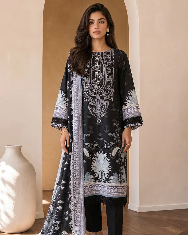 Zellbury | Embroidered Lawn | Design 711