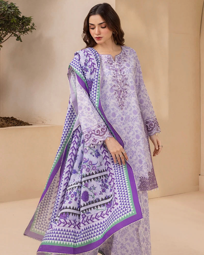 Zellbury | Embroidered Lawn | Design 712
