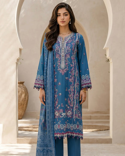 Zellbury Signature | Embroidered Lawn | Design 719