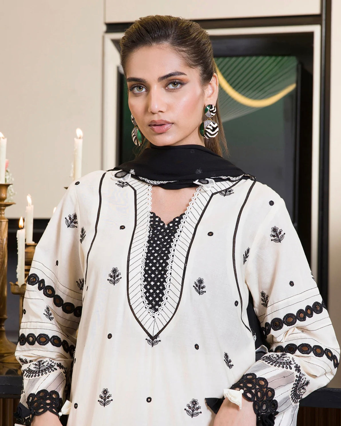 Zellbury Chikankari | Premium Cotton | Design 71