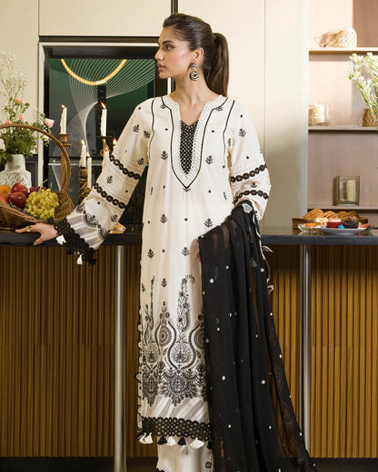 Zellbury Chikankari | Premium Cotton | Design 71