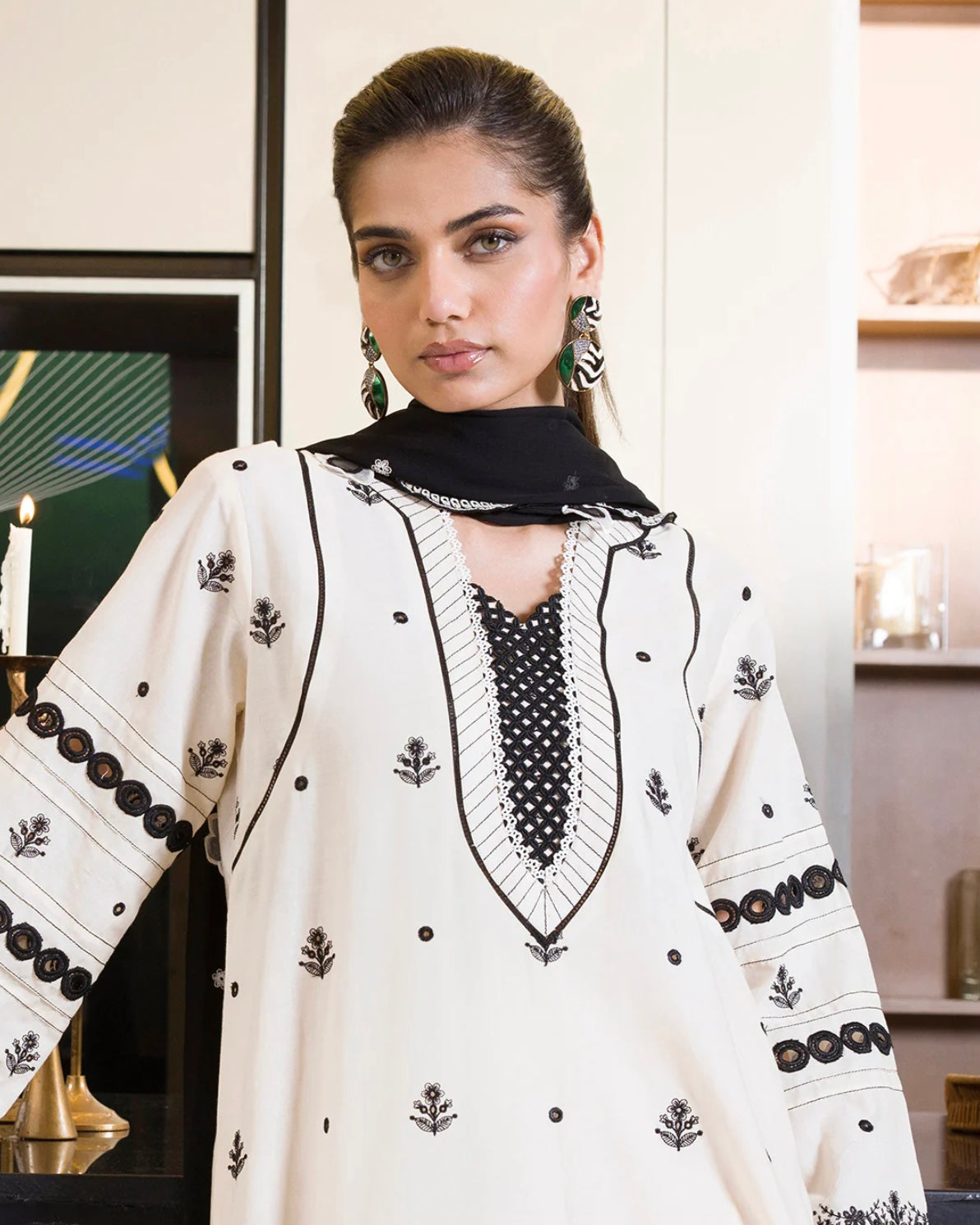 Zellbury Chikankari | Premium Cotton | Design 71