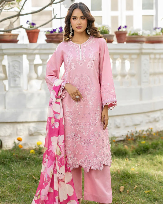 Zellbury Signature | Embroidered Lawn | Design 724