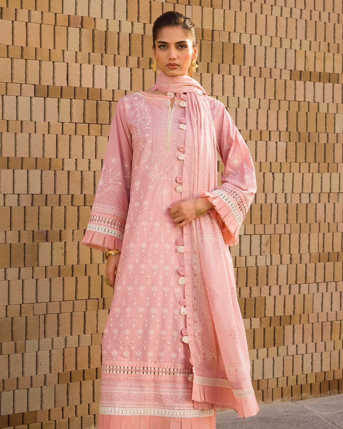 Zellbury Chikankari | Premium Cotton | Design 72