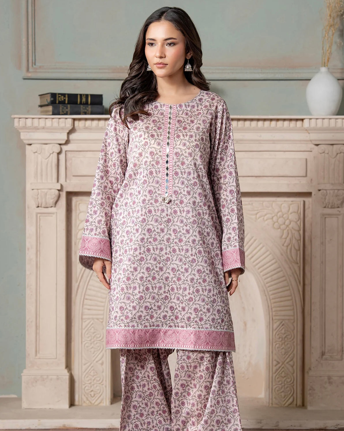 Zellbury | Printed Lawn 2pc | Design 735