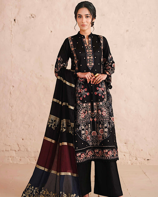 Johra Majestic | Embroidered Lawn | Design 73