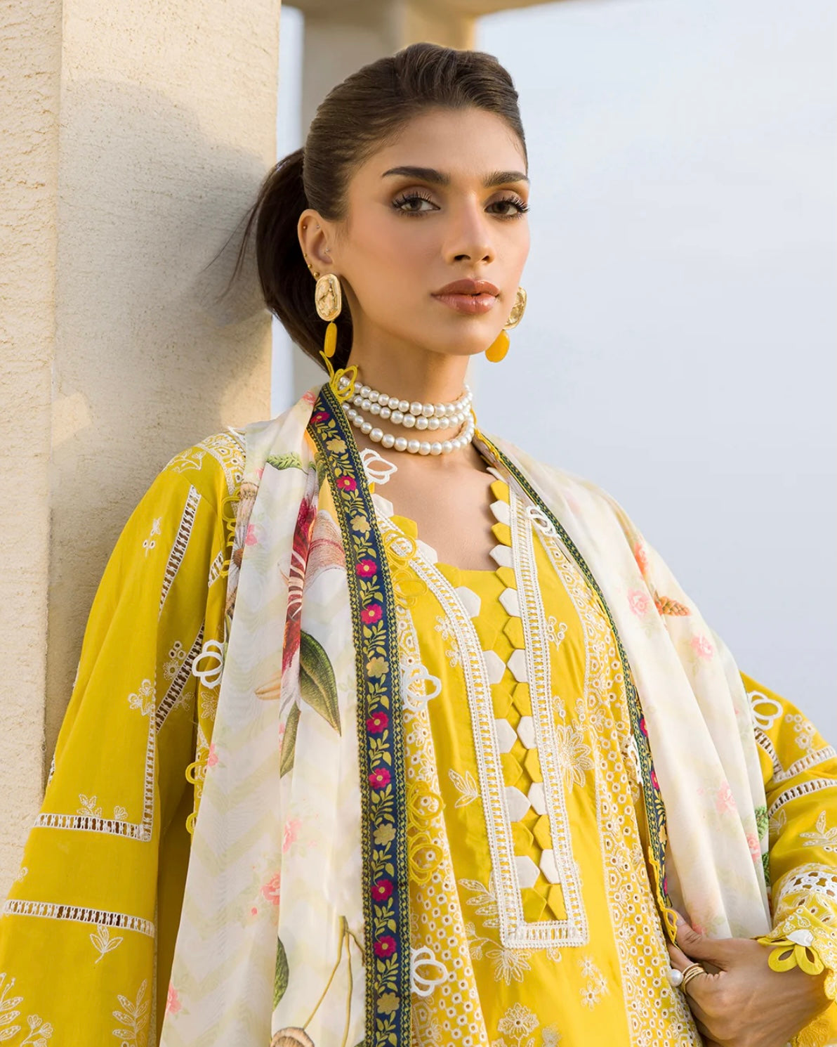 Zellbury Chikankari | Premium Cotton | Design 73