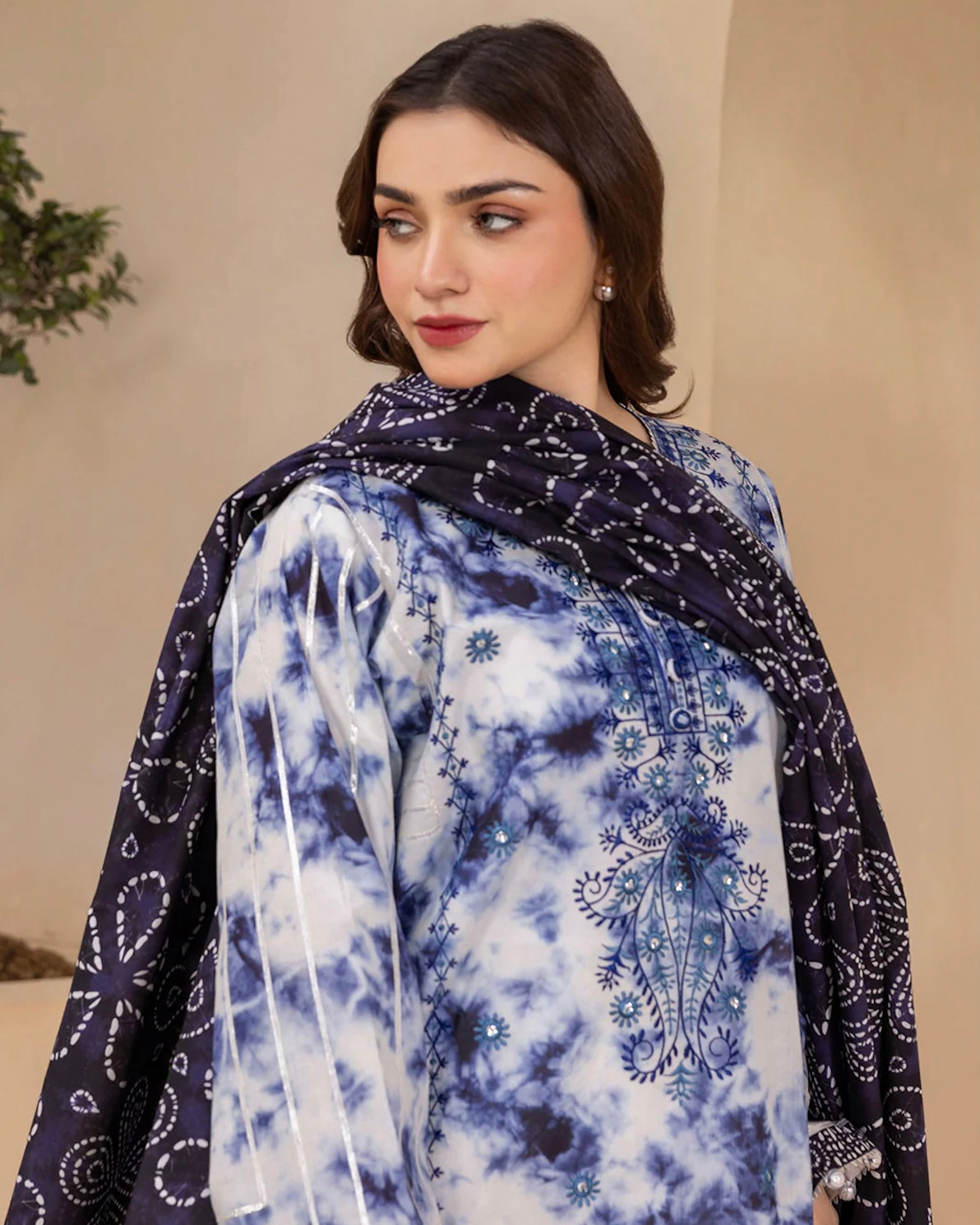Zellbury | Embroidered Lawn 2pc | Design 740