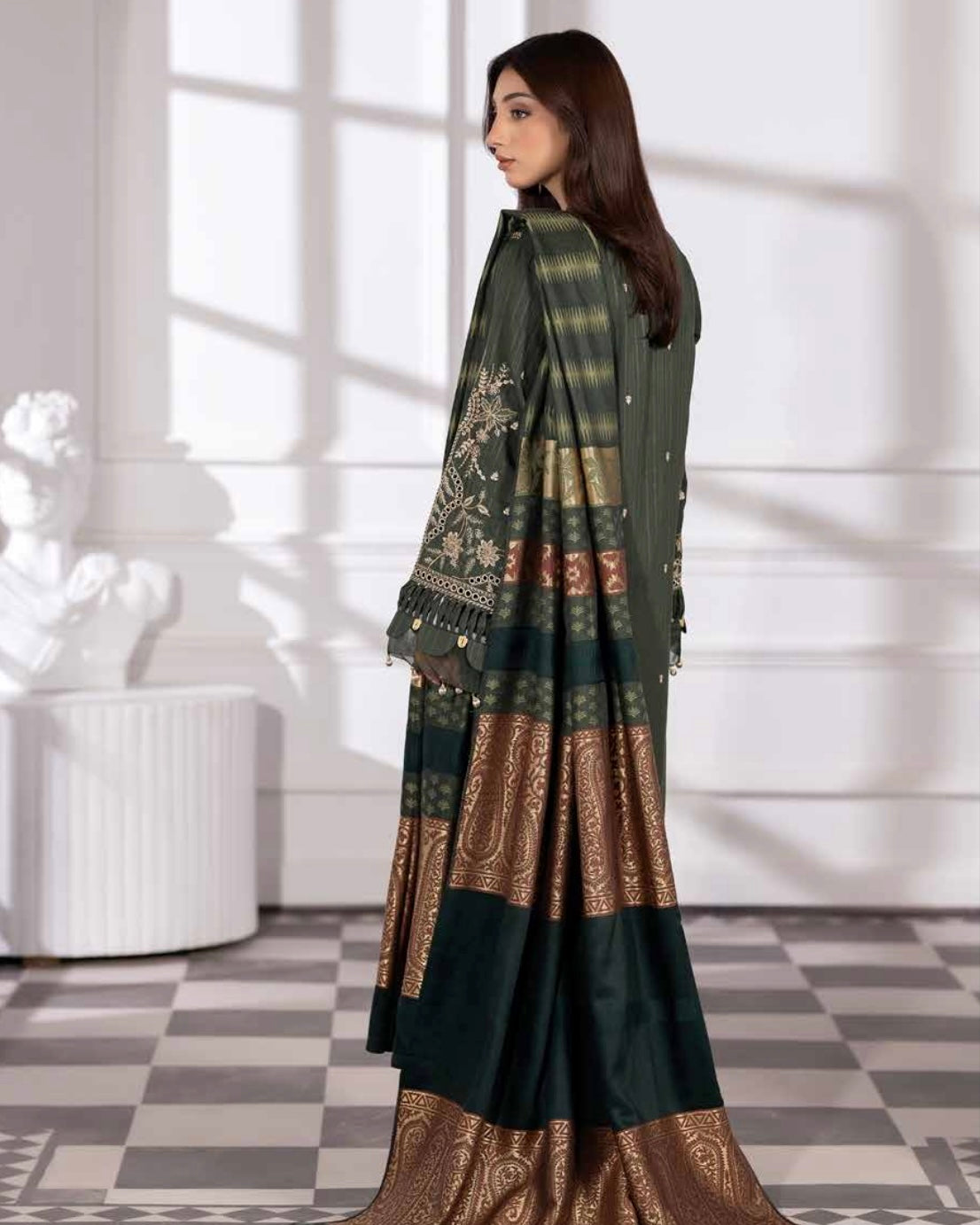 Johra Ameeli | Slub Peach | Design 742