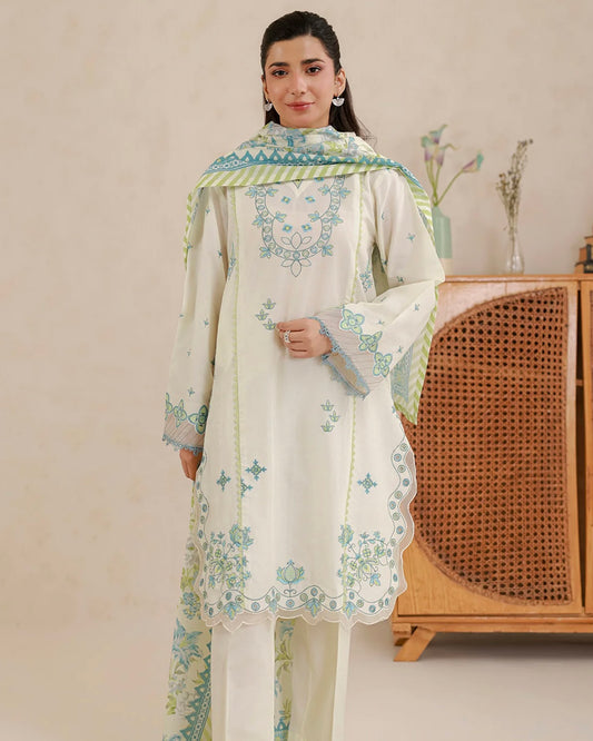 Zellbury | Embroidered Lawn 2pc | Design 743
