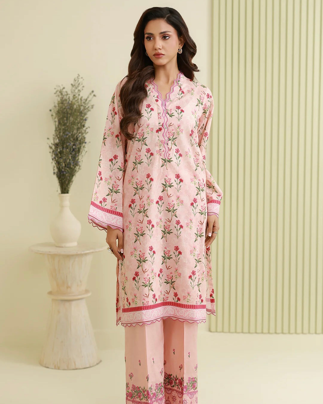 Zellbury | Embroidered Lawn 2pc | Design 744