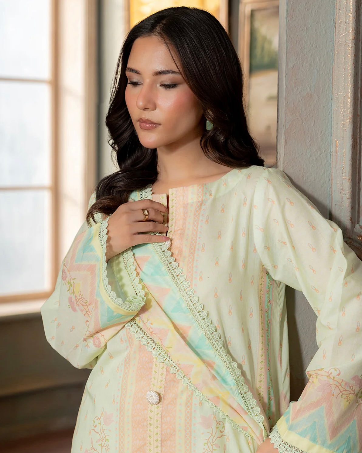 Zellbury | Printed Lawn 3pc | Design 746