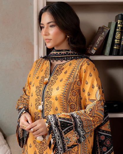 Zellbury | Printed Lawn 3pc | Design 748