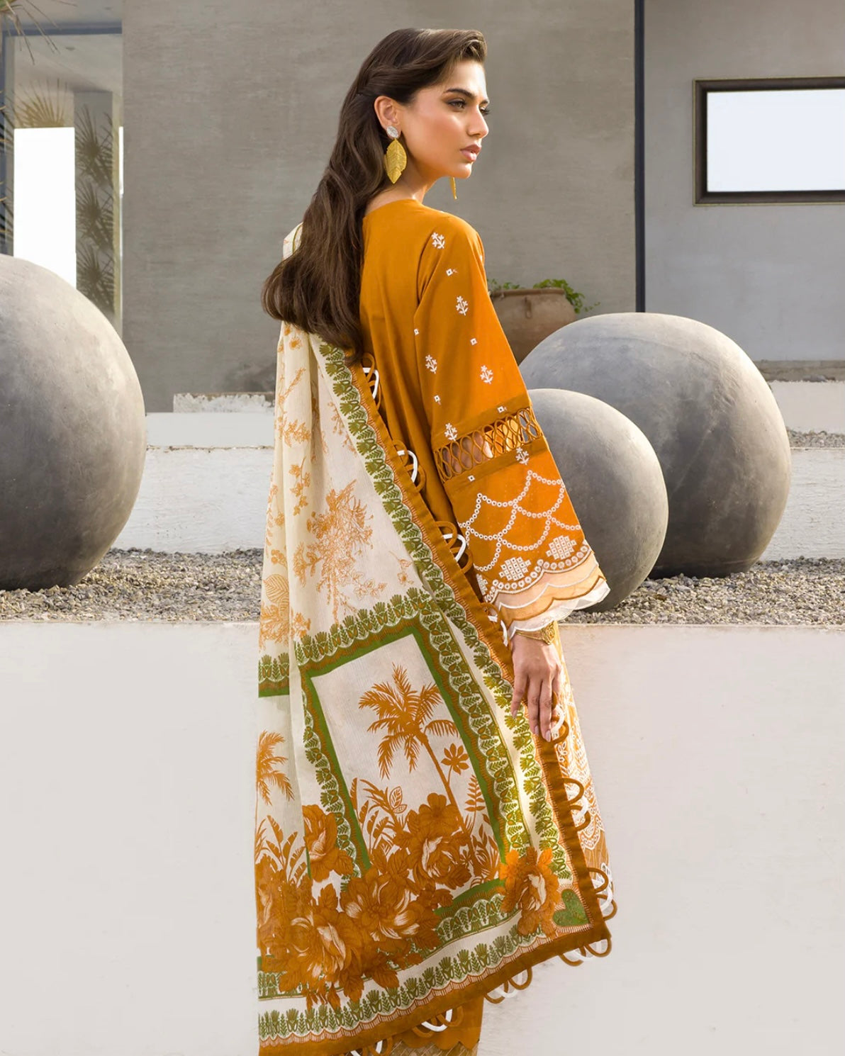 Zellbury Chikankari | Premium Cotton | Design 74