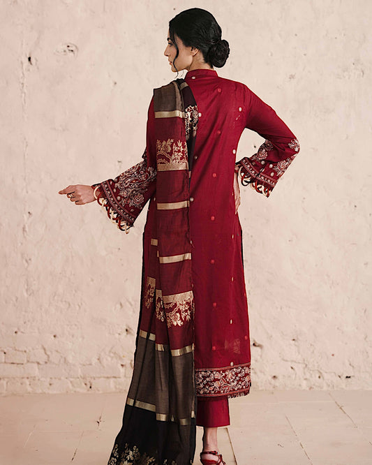 Johra Majestic | Embroidered Lawn | Design 74