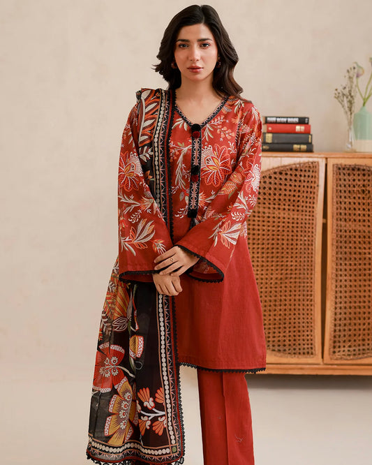 Zellbury | Printed Lawn 3pc | Design 750