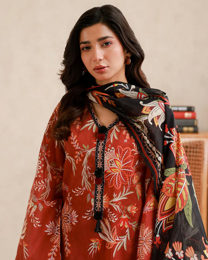Zellbury | Printed Lawn 3pc | Design 750