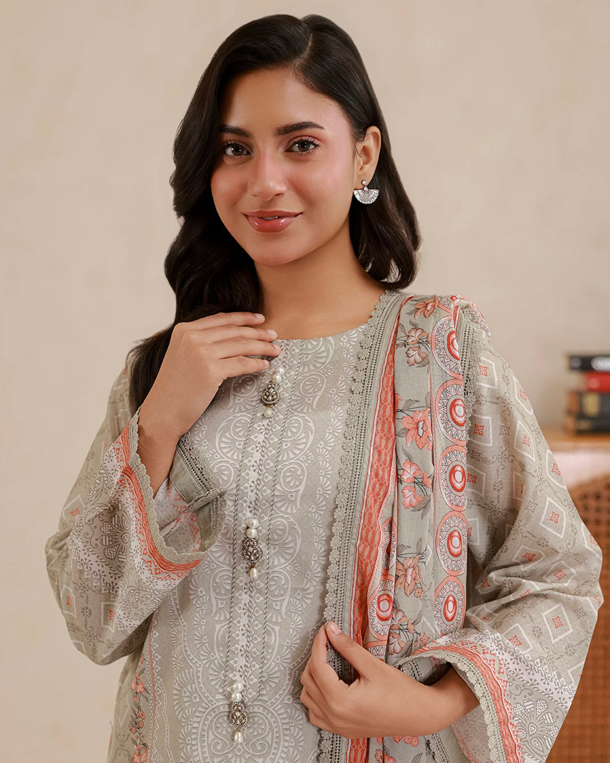 Zellbury | Printed Lawn 3pc | Design 754