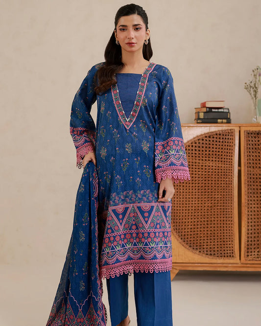 Zellbury | Printed Lawn 3pc | Design 756