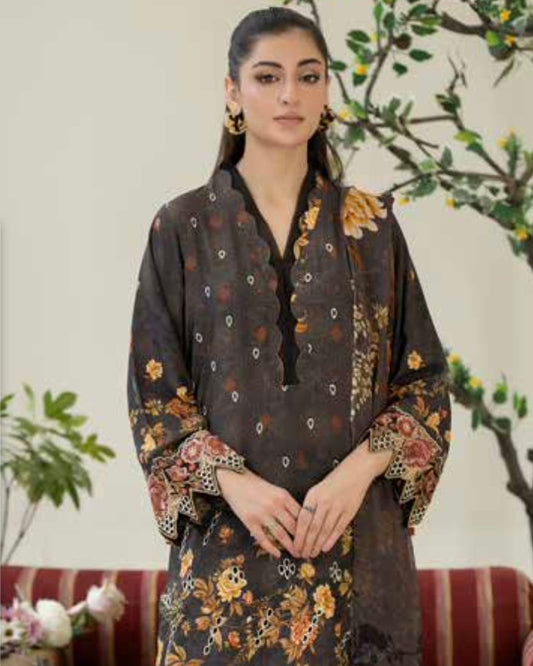 Johra Shehneela | Embroidered Printed Staple | Design 275