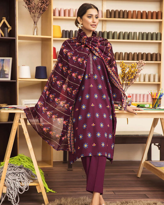 Nishat | Printed Lawn 3pc | Design 75