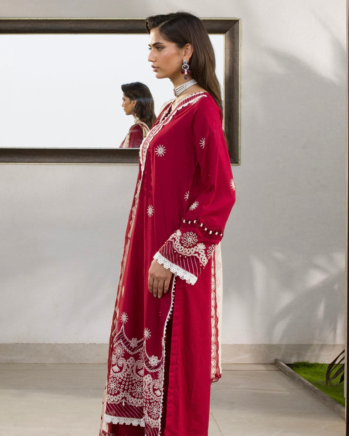 Zellbury Chikankari | Premium Cotton | Design 75