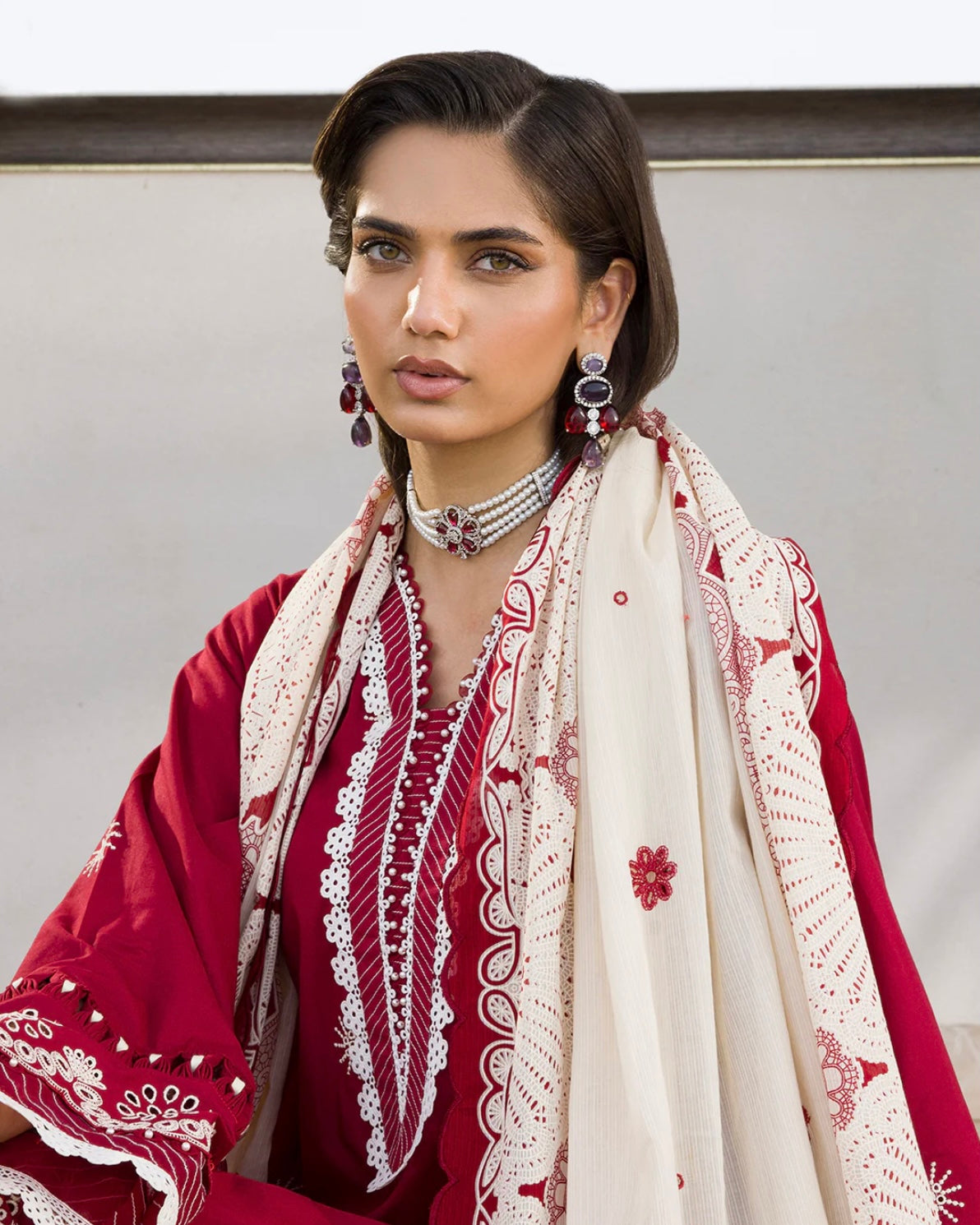 Zellbury Chikankari | Premium Cotton | Design 75