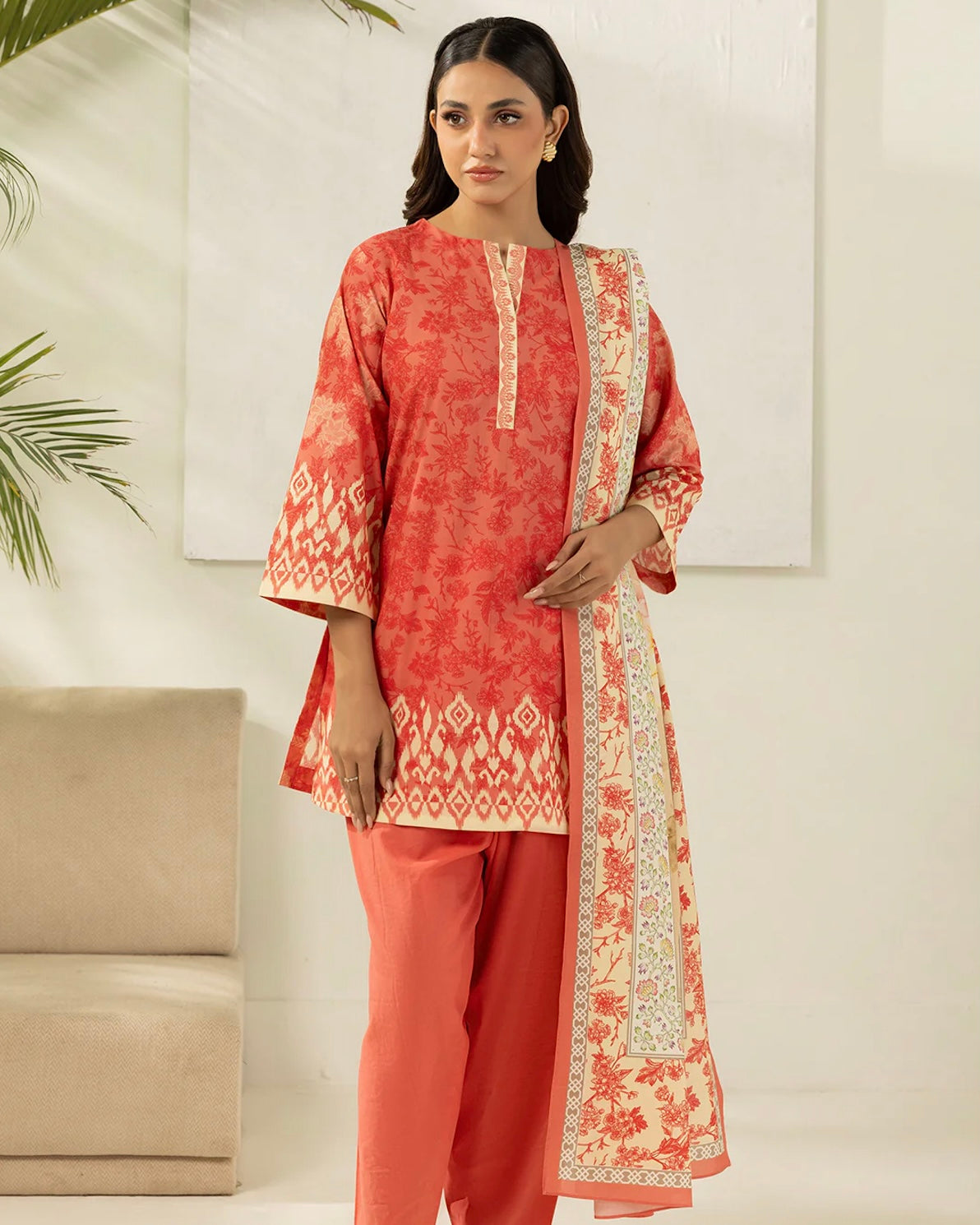 Zellbury | Printed Lawn 3pc | Design 762