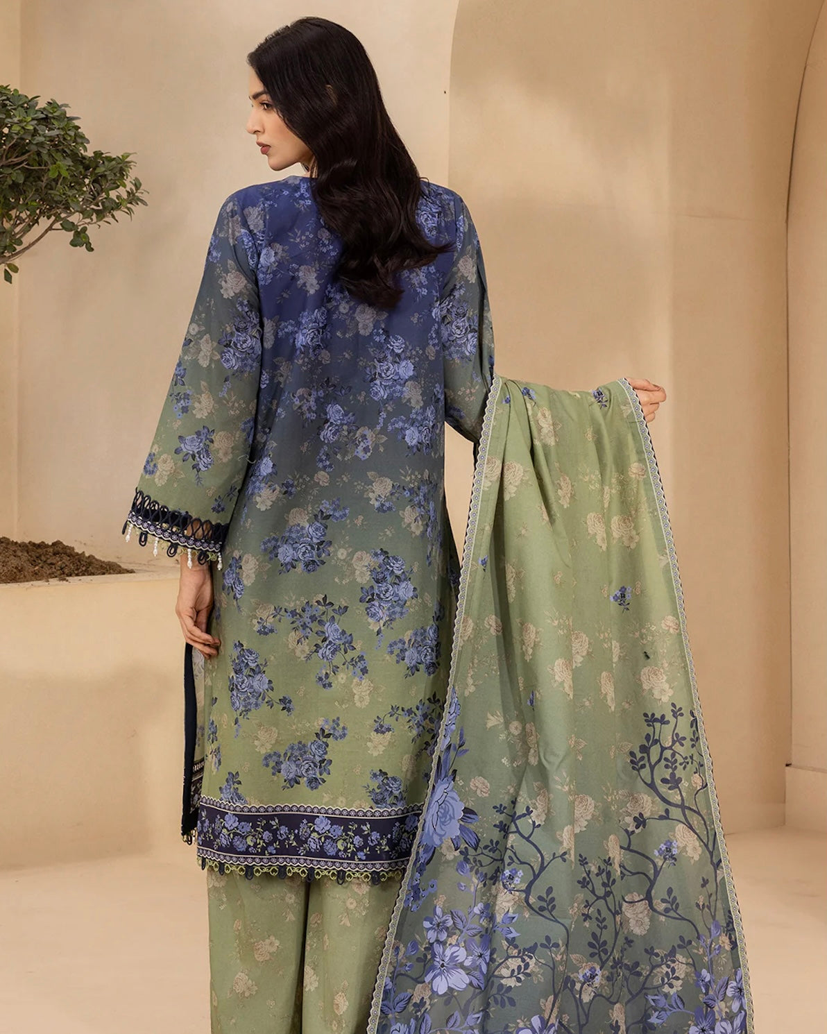 Zellbury | Printed Lawn 3pc | Design 766