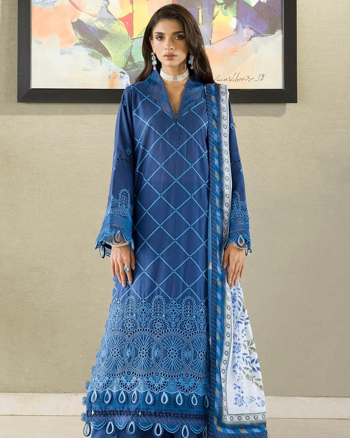 Zellbury | Embroidered Cotton | Design 76