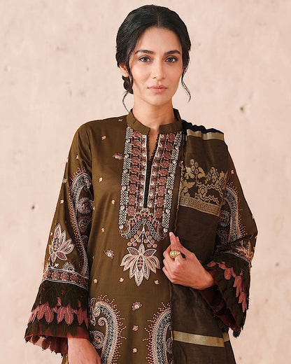 Johra Majestic | Embroidered Lawn | Design 76