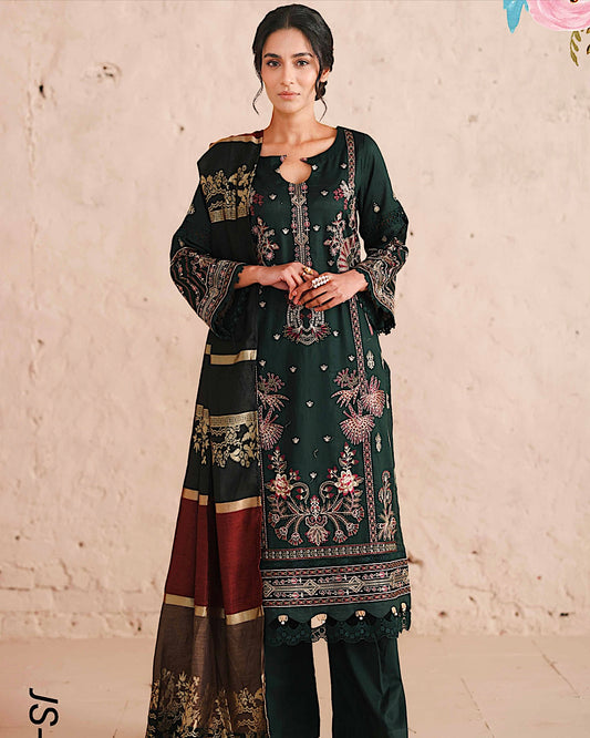 Johra Majestic | Embroidered Lawn | Design 78