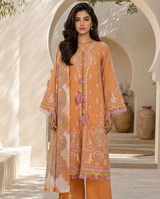 Zellbury Signature | Embroidered Lawn | Design 793