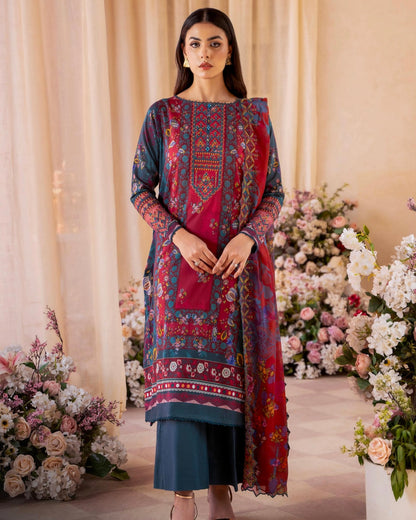 Rang Pasand by GullJee | Design 7 | Embroidered Lawn 3pc