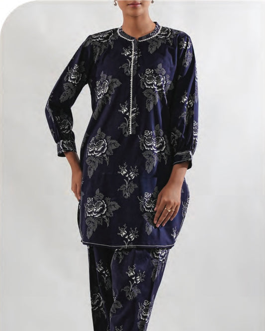 Saya 2pc Printed Lawn | Design 7