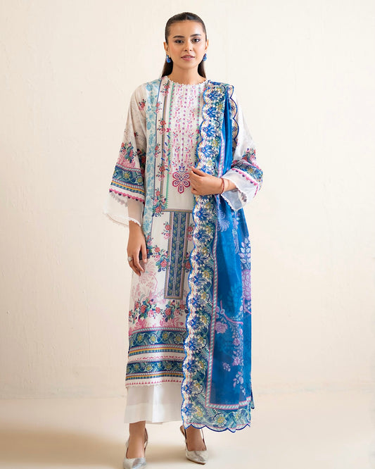 GullJee Hania | Embroidered Lawn | Design 7