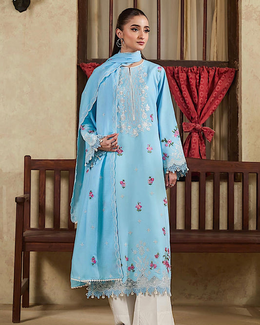 RajBari Raha | Premium Festive Lawn | Design 7