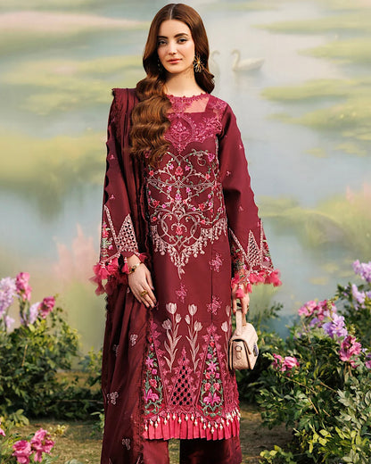Parishay Shangrila Vol 2 | Embroidered Luxury Lawn | Design 7
