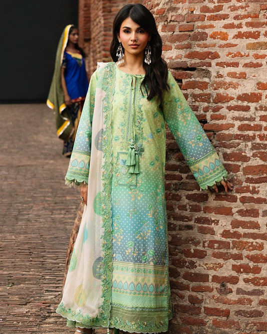 Charizma Chunri | Lawn Collection | Design 7