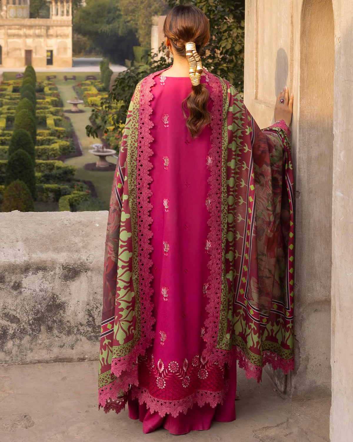 GullJee Shah Bano | Embroidered Linen | Design 7