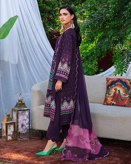 GulleRukh Amal | Embroidered Viscose Pure Dupatta | Design 7