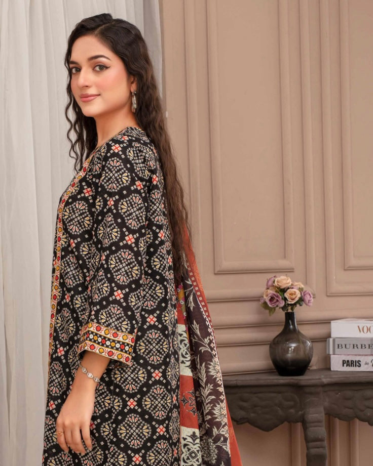 Fiza Noor | Khaddar | Wool Shawl | Design 7