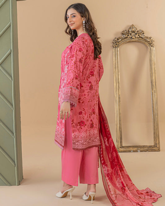 Palwasha Dastak | Embroidered Printed Viscose | Design 7