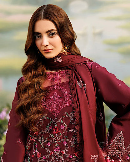 Parishay Shangrila Vol 2 | Embroidered Luxury Lawn | Design 7
