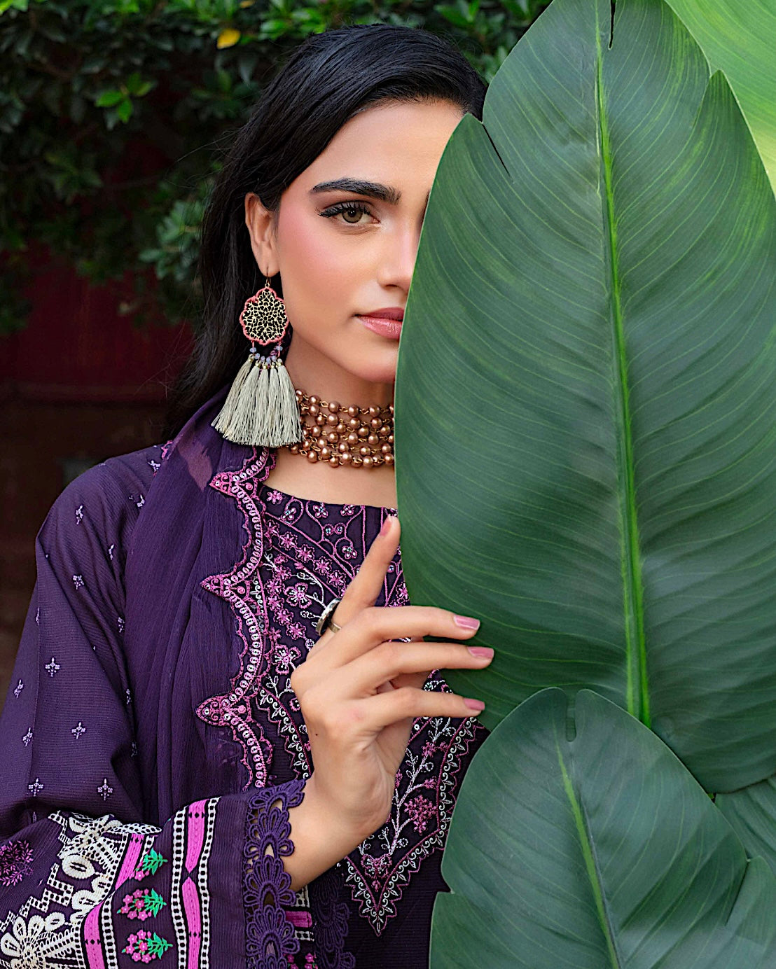 GulleRukh Amal | Embroidered Viscose Pure Dupatta | Design 7