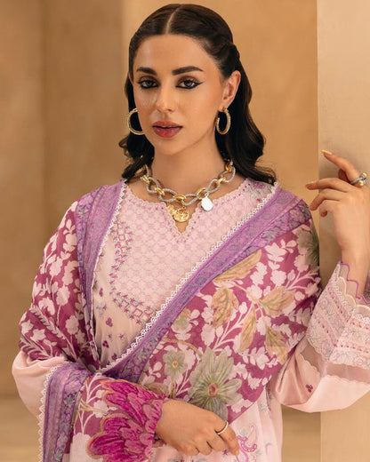 GullJee Sitara Noor | Embroidered Lawn | Design 7