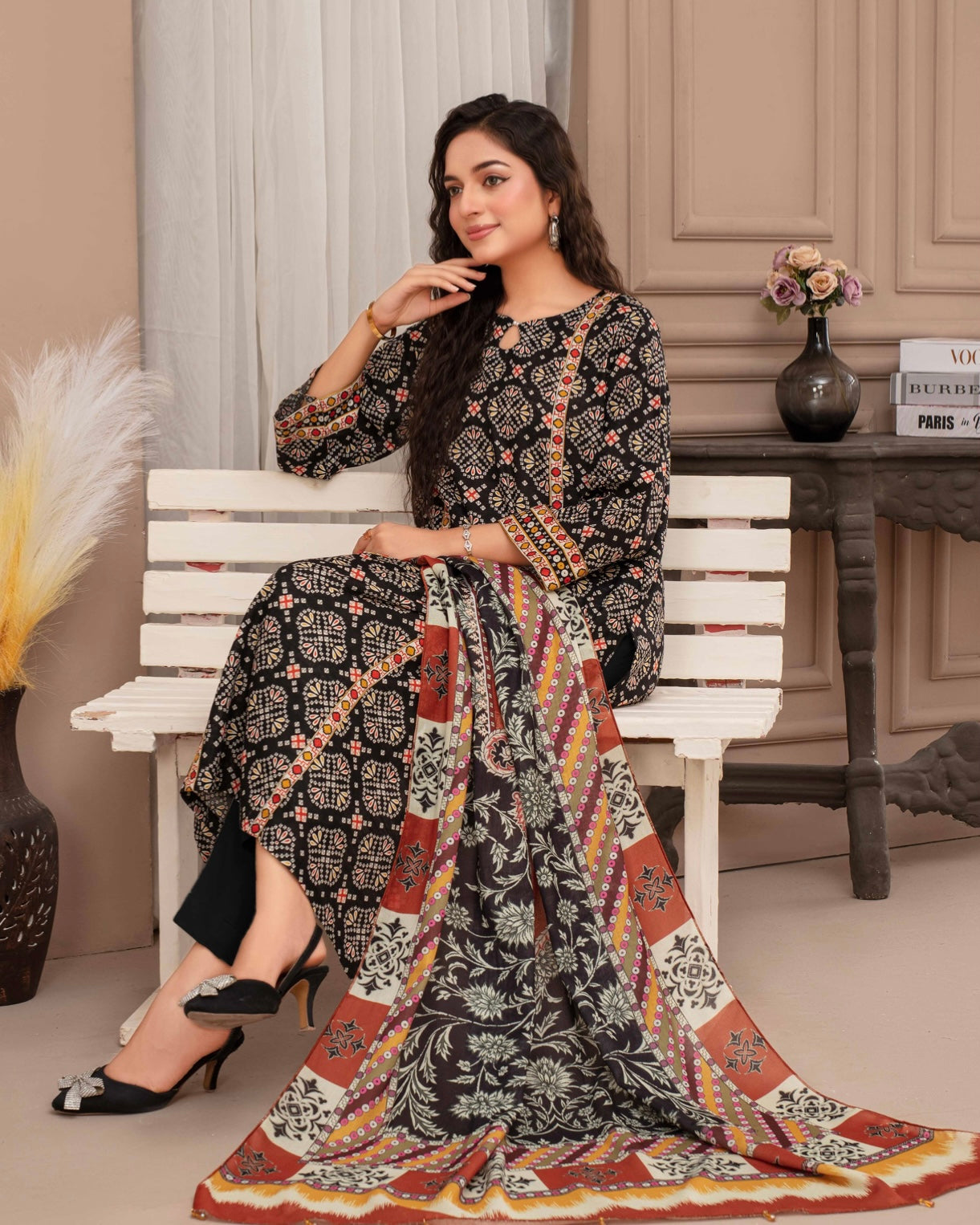 Fiza Noor | Khaddar | Wool Shawl | Design 7