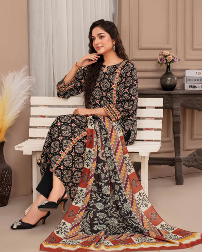 Fiza Noor | Khaddar | Wool Shawl | Design 7