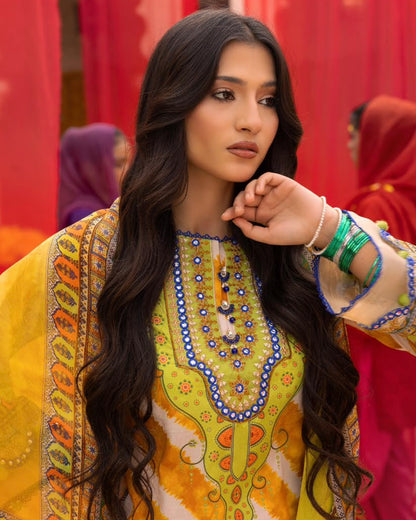 Omre Phool Nagar Vol 112 | Lawn Collection | Design 7